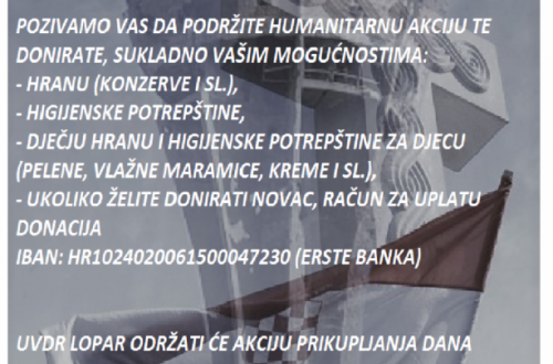 Humanitarna akcija “Vukovar živi 365 dana”