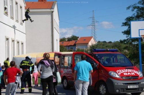 Vatrogasna vježba u Loparu