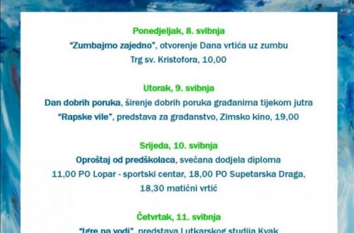 Dani dječjeg vrtića Pahuljica (08-15.05)