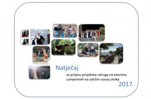 Natječaj za prijavu projekata udruga na otocima usmjerenih na održivi razvoj otoka