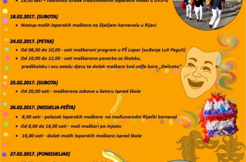 Kalendar karnevalskih događanja