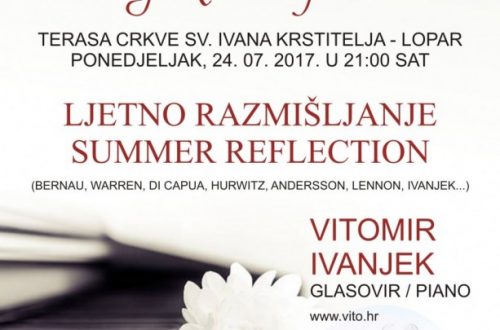 Koncert “Ljetno razmišljanje” V.Ivanjeka (24.srpnja)