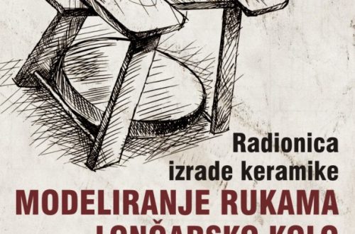 Upisi na radionicu izrade keramike: Lončarsko kolo – modeliranje rukama