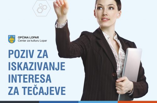 Iskoristite svoje slobodno vrijeme na koristan i kreativan način – novi ciklus prijava na tečajeve